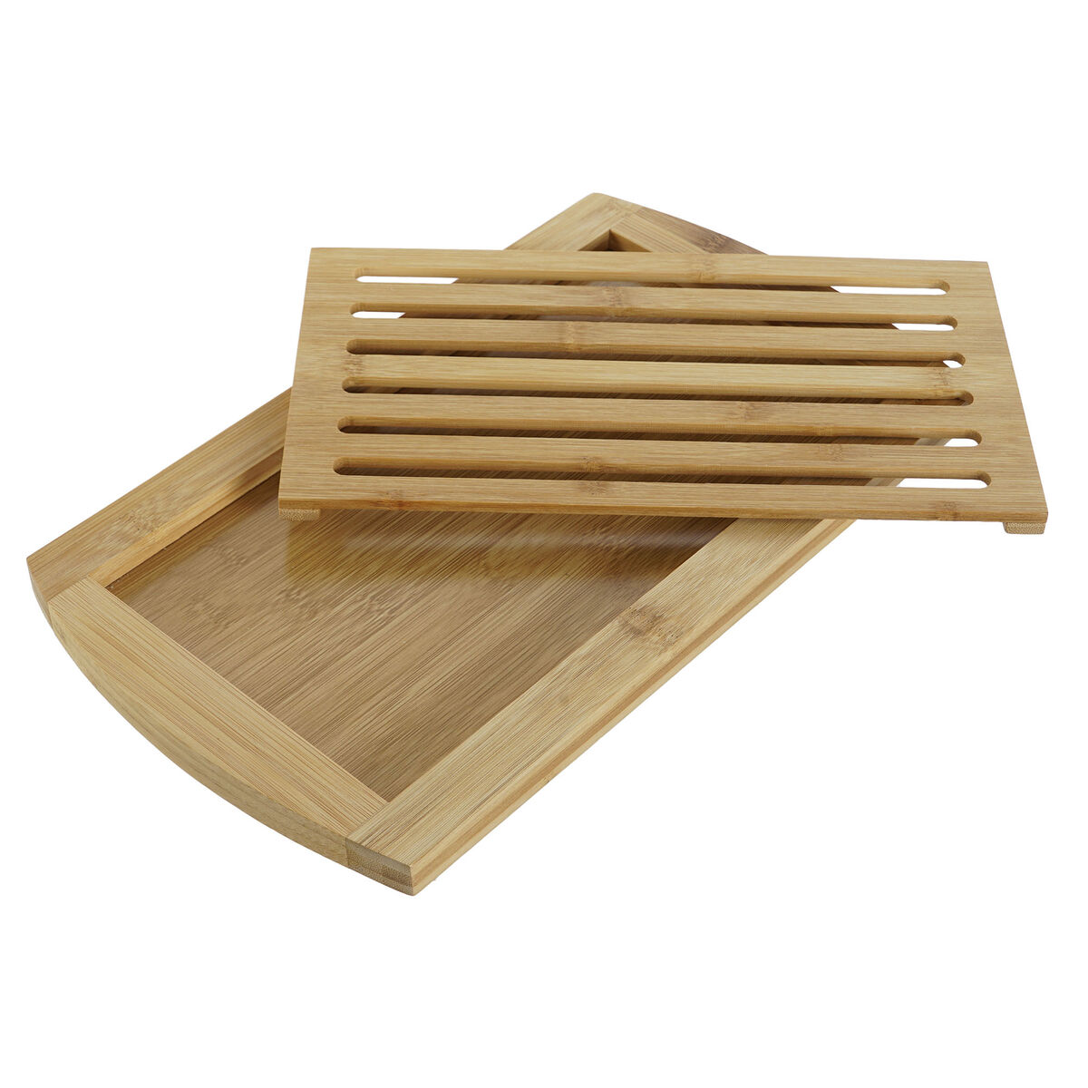 Skärbräda DKD Home Decor Naturell Bambu 36 x 21 x 2 cm